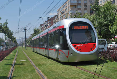 kayseri de tramvay kazasi 1 yarali